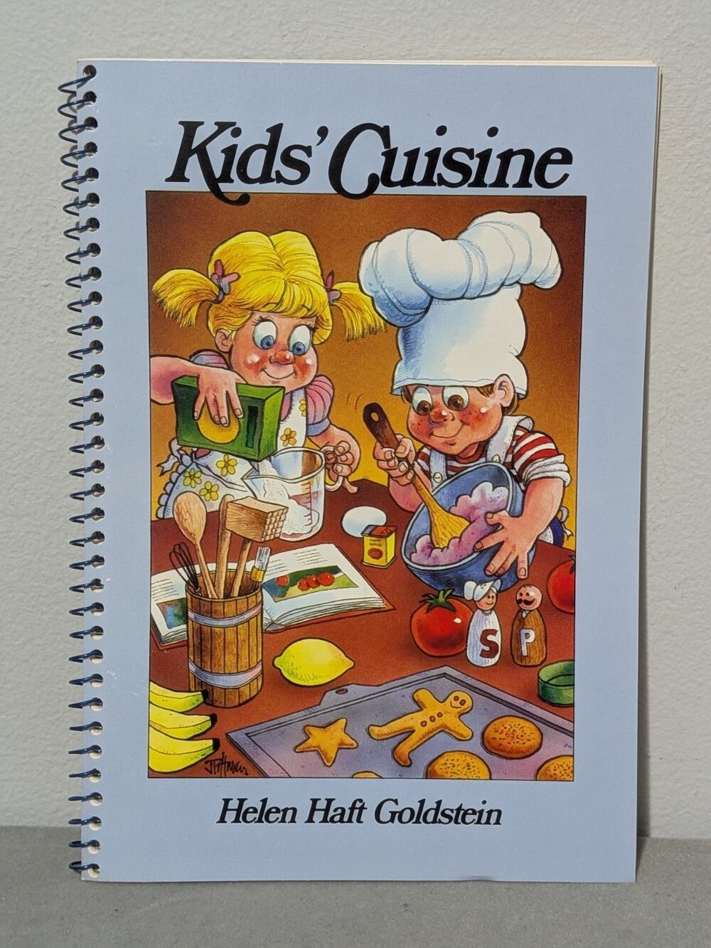 Kids Cuisine Vintage Cookbook For Kids 1983 Helen Haft Goldstein Retro Paperback